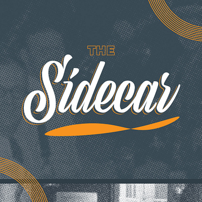 The Sidecar Bar bar cocktail craft bar design logo logo design pub speakeasy vector