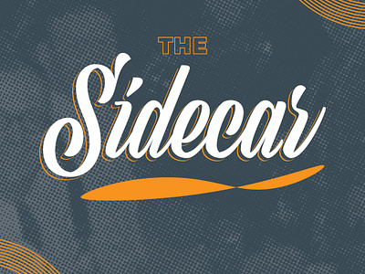 The Sidecar Bar bar cocktail craft bar design logo logo design pub speakeasy vector