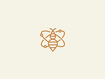 Doc's Bees Logo - Icon bee chemical honey icon logo science