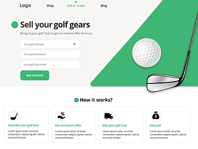 Golf Apparel For Men designs, themes, templates and downloadable graphic  elements on Dribbble
