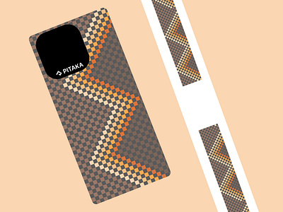 Phone case and Apple Watch band - Design pitaka pitaka designs ui