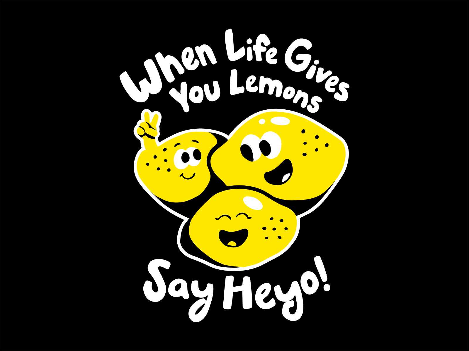 Lemon Tshirt by Courtney Askew for Heyo on Dribbble