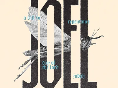 Joel: The Day of the Lord art bible calvary calvarychapel church faith graphic design illustration joel sermon art sermon artwork