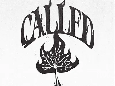 Called: Exodus art bible burning bush called calling church exodus faith graphic design illustration moses sermon sermon art sermon artwork