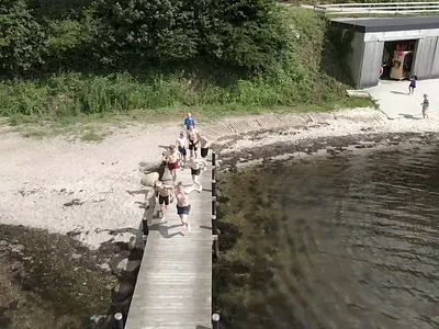 Dincamp - Video Graphics Integration dincamp line motion tracking video