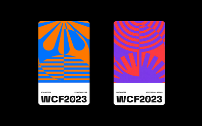 Brand Identity for the World Culture Festival. badge brand brand design brand identity branding card composition design festival brand identity invitation sun typography wcf2023