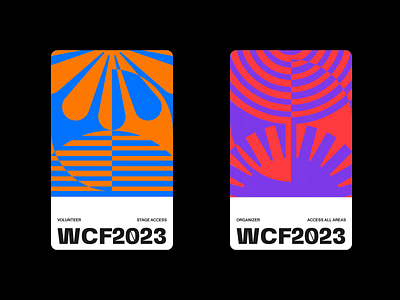 Brand Identity for the World Culture Festival. badge brand brand design brand identity branding card composition design festival brand identity invitation sun typography wcf2023