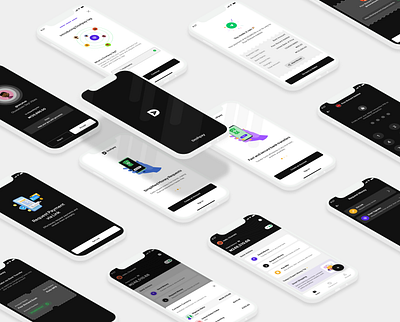 Fintech App Exploration - Doshpay app design branding design graphic design product design ui uiux web design