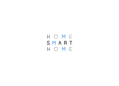 Home Smart Home Logo application branding graphic design home automation logo design mobile smart home