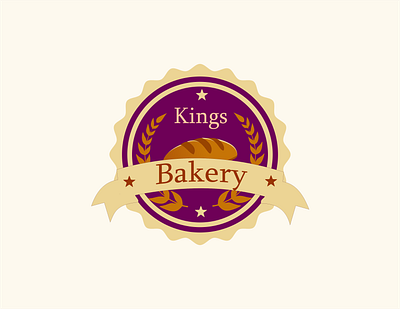 KINGS BAKERY CONCEPT LOGO art branding design digital design graphic design illustration logo ui ux vector