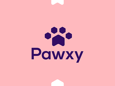 Pawxy, logo design for private vpn browser and tools arrow browser cat digital identity fun internet logo logo design mobile desktop online paw privacy private protection saas safety security speed tools vpn
