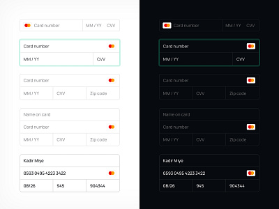 Payment input - 8 Ui kit design dribbbble figma payment ui ui design uidesign uikit uimiye