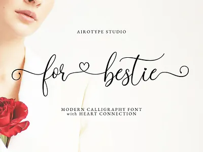 For Bestie - Heart Swash Font Script calligraphy cursive font font fonts handwriting handwritten handwritten font heart font heart swash lettering love font love swash script script font swash font typeface typography valentine font wedding font
