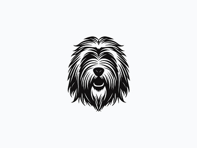 Trusty Sheepdog Logo Design animal branding design dog graphic design illustration logo sheepdog vector