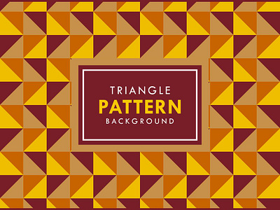 Triangle Seamless Pattern Design - 2 Colors design fabrictmotifs graphic design illustration motifsdesign pattern patternart seamlesspattern vector wallpaper