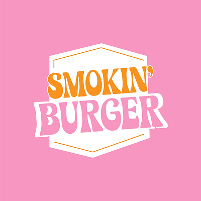 Smokin Burger Brand Logo Design app brand design brand identity branding design fast food graphic design illustration illustrator logo logo design tutorial ui ux vector
