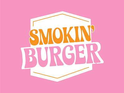 Smokin Burger Brand Logo Design app brand design brand identity branding design fast food graphic design illustration illustrator logo logo design tutorial ui ux vector