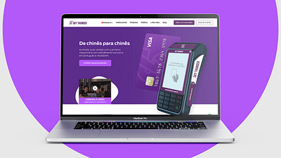 SkyThunder - Website brand branding design interface landing page product design ui uiux ux