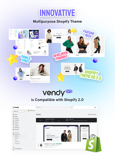 Vendy Pro - Innovative Multipurpose Shopify Theme OS 2.0 wordpress templates
