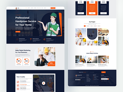 Construction Landing Page f3