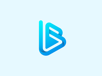 B + Play Logo Design b logo business logo creative logo fiverr fiverr gigs fiverr logo maker fiverr seller modern logo play logo timeless logo