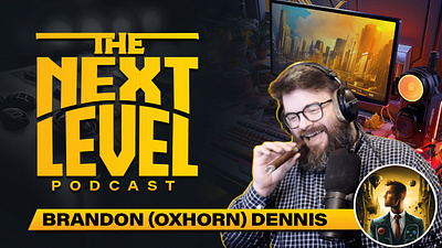 The Next Level Podcast Logo and Cover Art _ ColorfullGraphics best podcast logo branding colorfullgraphics design gaming logo design gaming podcast logo logo new banner design new design 2023 podcast podcast 2023 podcast cove art podcast cover design podcast logo podcast logo design pro gamer logo the next level podcast ui youtube cover art design 2023 youtube thumbnails