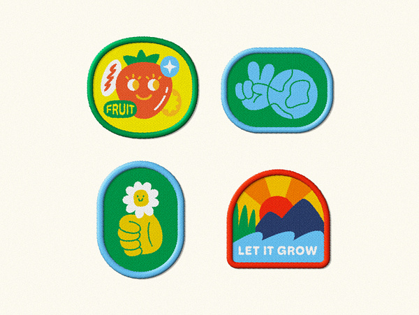 Fun Patch Batch by Damian Orellana on Dribbble