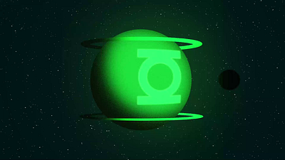 Oa animation dc comics green lantern green lantern corps motion graphics planet space