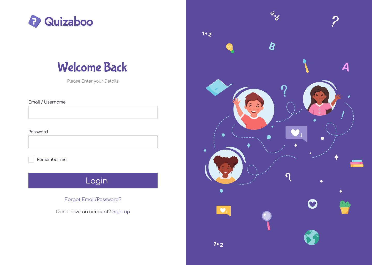 Kids Quiz Website by Fatima zahid on Dribbble