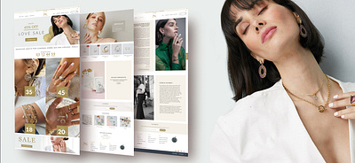 PSK Joyas - E-commerce Design ecommerce graphic design photo editing web design