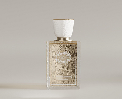 La'mour Perfume Bottle 3d bottle branding design illustration packaging perfume product render