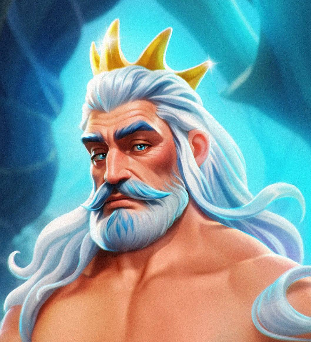 Sea King catrooning character design game art game object icon illustration sketch