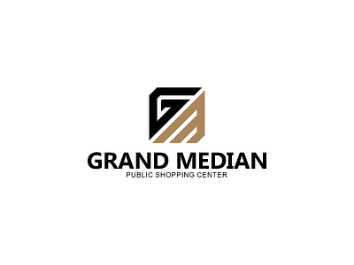 GRAND MEDIAN PUBLICK SHOPPING CENTER app branding design graphic design illustration logo typography ui ux vector