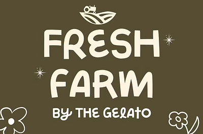 Fresh Farm: Handcrafted Combination Display Font adorable aesthetic bold bubble cartoon chalk cute font handwritten modern