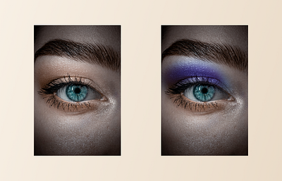 Eye Makeup design graphic design photoshop