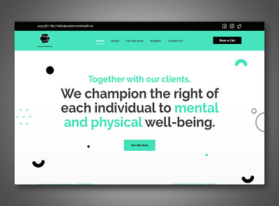 Eudaimonia Website Design branding design graphic design homepage illustration logo the dreamer designs typography ui ux vector website design