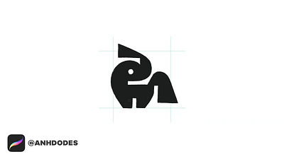 Little Monster logomark design process by @anhdodes - Anh Do 3d anhdodes anhdodes logo animation branding business creature logo design graphic design horse logo illustration logo logo design logo designer logo for sale logodesign minimalist logo minimalist logo design motion graphics ui