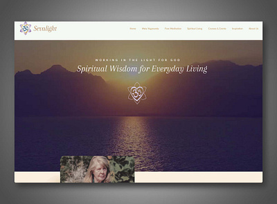 Sevalight Website Design branding design graphic design health homepage illustration the dreamer designs typography ui ux vector website design yoga