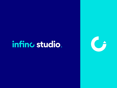 Infino Studio Logo Design | Brand Identity badrrehman brand brand identity branding brandmark design illustrator logo logodesign vectorart