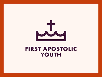 First Apostolic Faith Assembly Youth Group logo branding church branding church logo logo ministry logo vector youth group youth group logo youth ministry logo