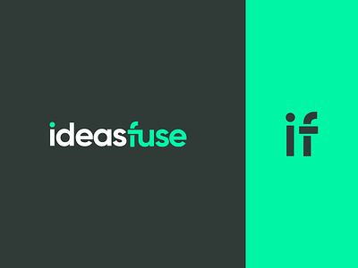IdeaFuse Logo Design badrrehman brand brandidentity branding design illustration illustrator logo ui vectorart
