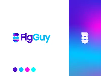 FigGuy Brand Identity Design badrrehman brand brandidentity branding design figguy illustration illustrator logo ui vectorart