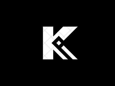 Ki Logo art branding design icon identity ik ik logo ik monogram illustration ki ki logo ki monogram lettermark logo logo design logotype minimalist monogram typography vector