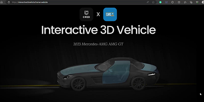 Interactive 3d vehicle demo