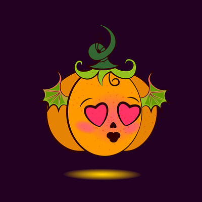 Pumpkin Emoji for Halloween graphic design pumpkin emoji for halloween арт вектор злость иллюстрация любовь октябрь осень праздник слезы смайл страшно тыква эмоции