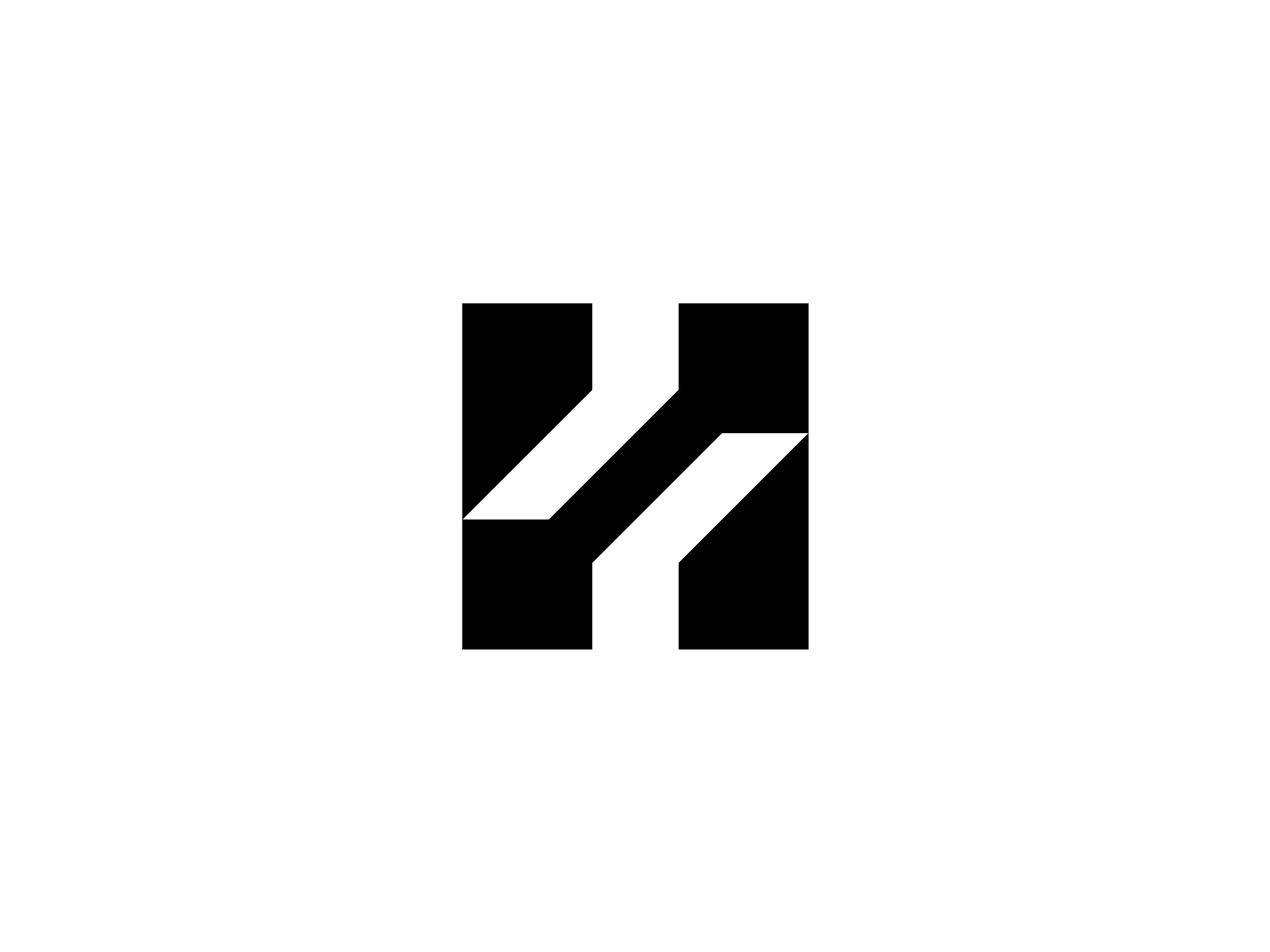 Letter H, Hub Logo Concept // For SALE