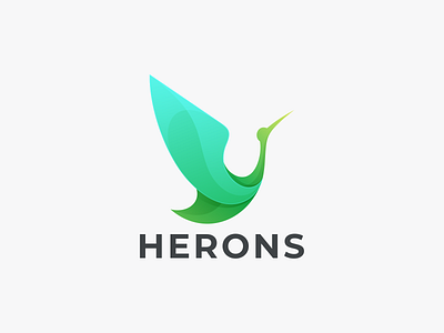 HERONS branding graphic design herons coloring herons design logo herons logo icon logo