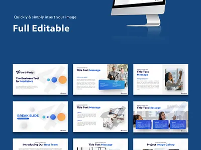 Editable PPT Template design graphics design illustration logo pitch deck pitch deck design powerpoint presentation presentation design ui