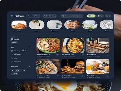 Food Delivery • Material You (m3) • Design system app delivery design figma figma material food kit material 3 material design material design 3 material you system ui ui kit