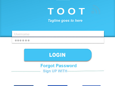 Login Screen graphic design logindesign ui